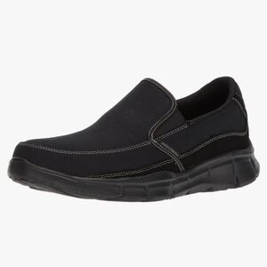 Men's Black Slip-On Shoes